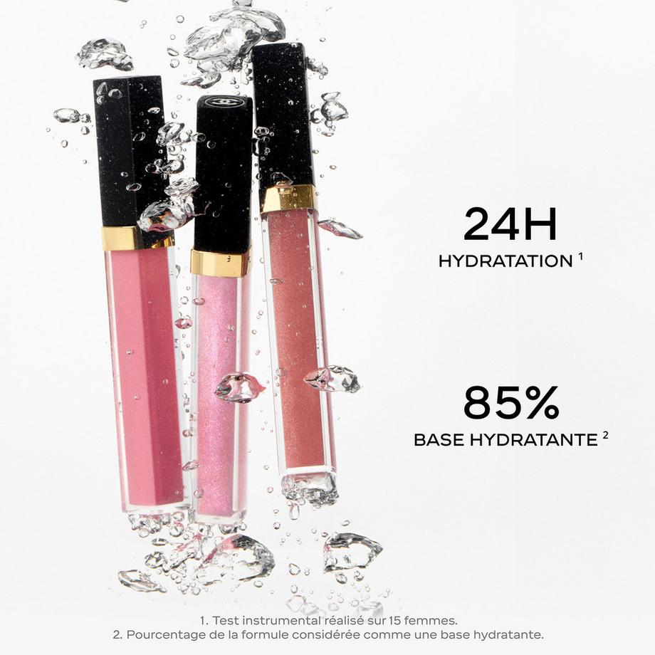CHANEL  ⁠ DER HOCHGLÄNZENDE GLOSS MIT FEUCHTIGKEITSSPENDENDER UND GLÄTTENDER WIRKUNG 