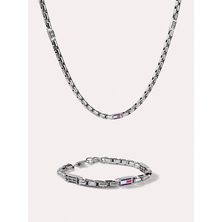 TOMMY HILFIGER 3D FLAG METAL Halskette 