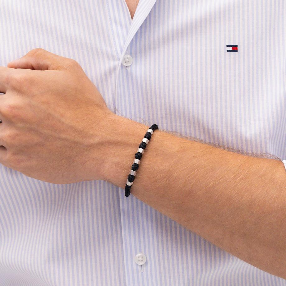 TOMMY HILFIGER ADJUSTABLE NYLON Bracelet 