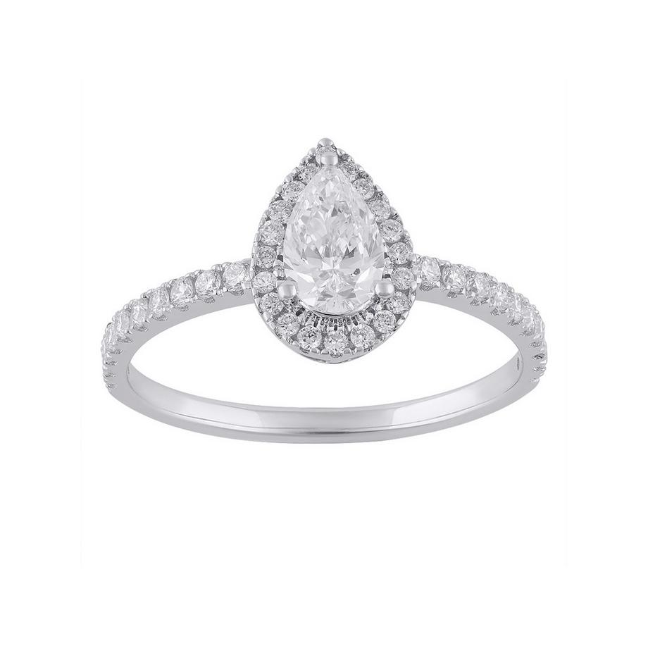 Anello con diamante
