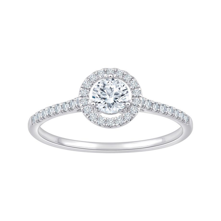 Anello con diamante
