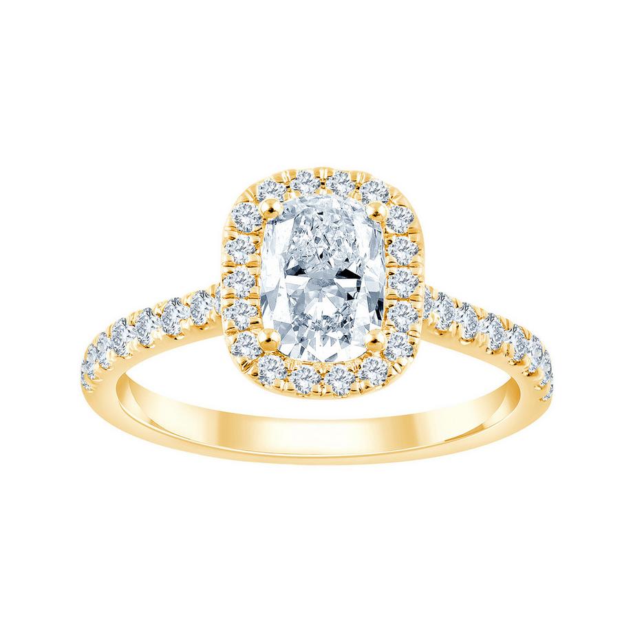 Anello con diamante