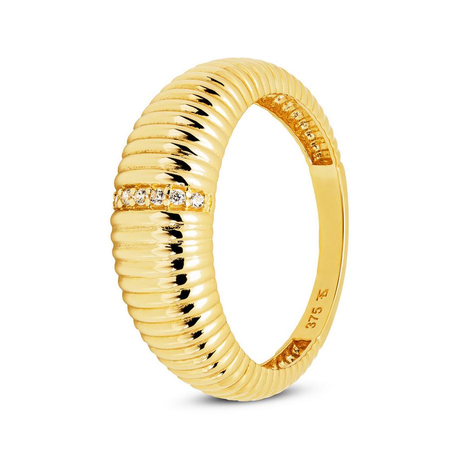 Bague avec zirconia synth.