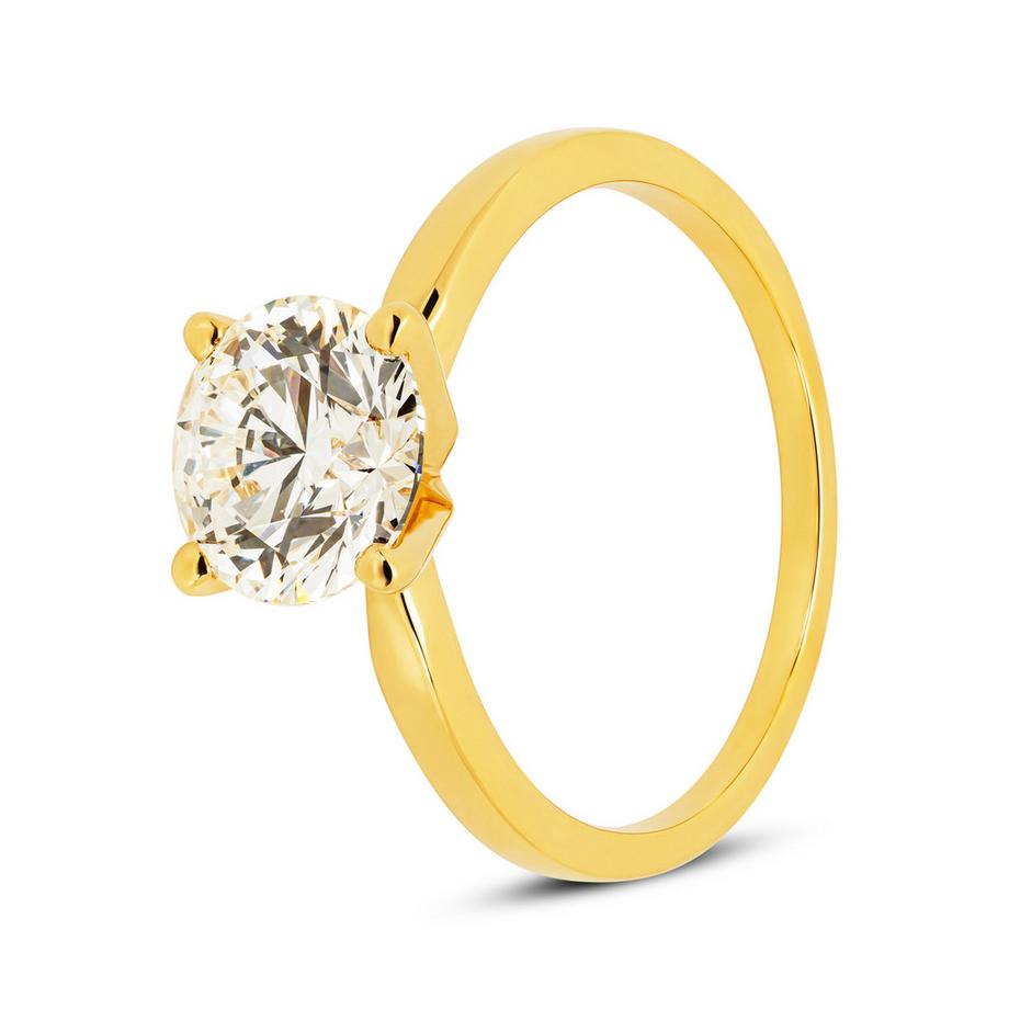 Bague avec diamant