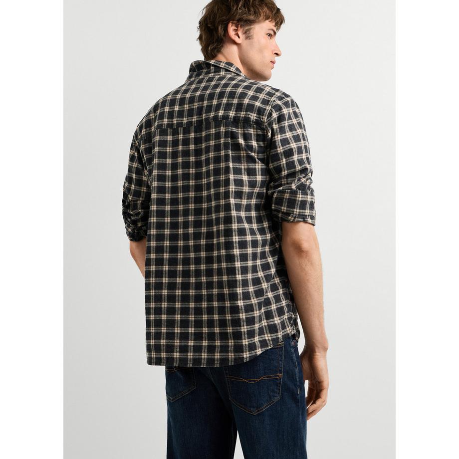 Pepe Jeans London Chemise à carreaux à boutons  