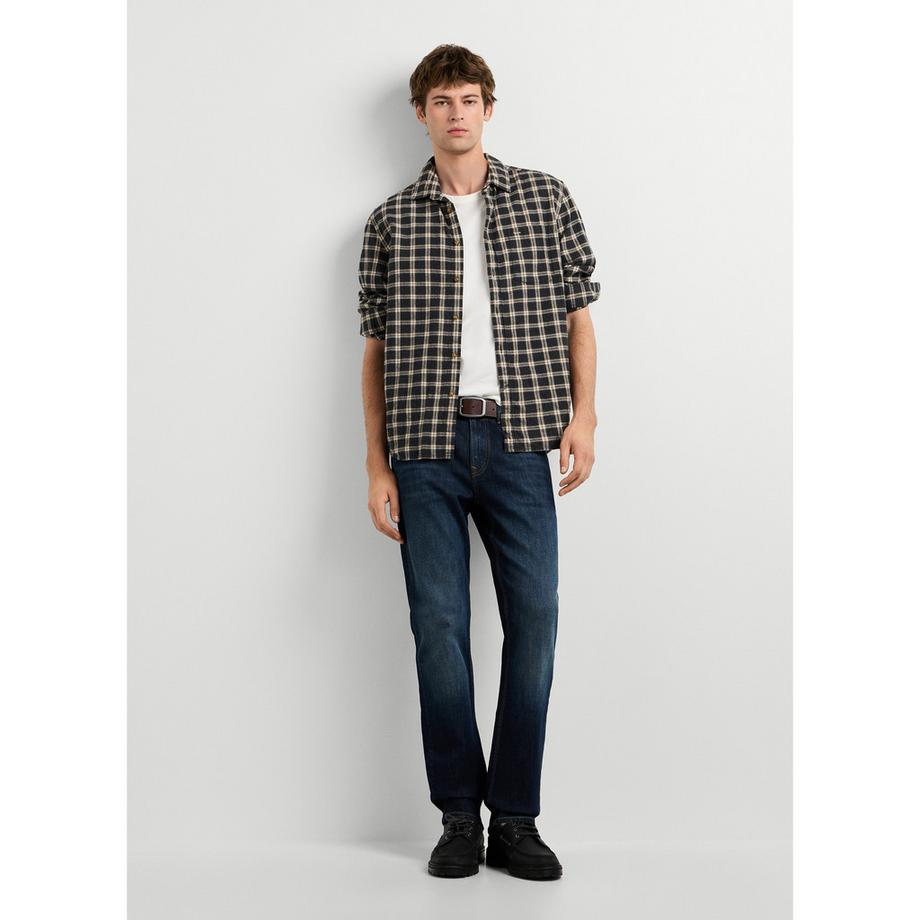 Pepe Jeans London Chemise à carreaux à boutons  