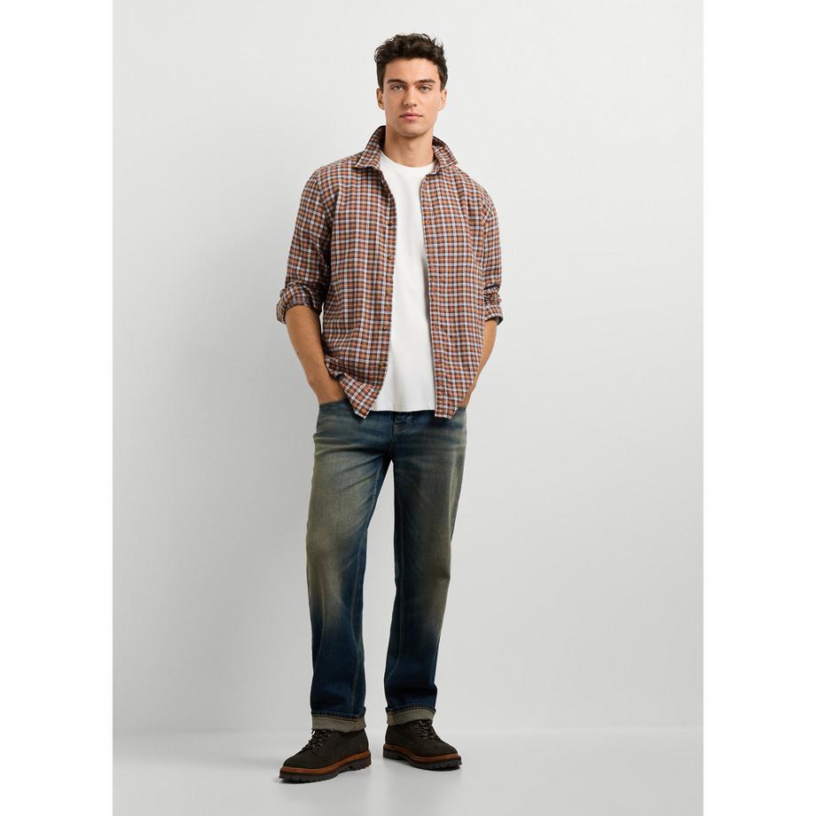 Pepe Jeans London Chemise à carreaux à boutons  
