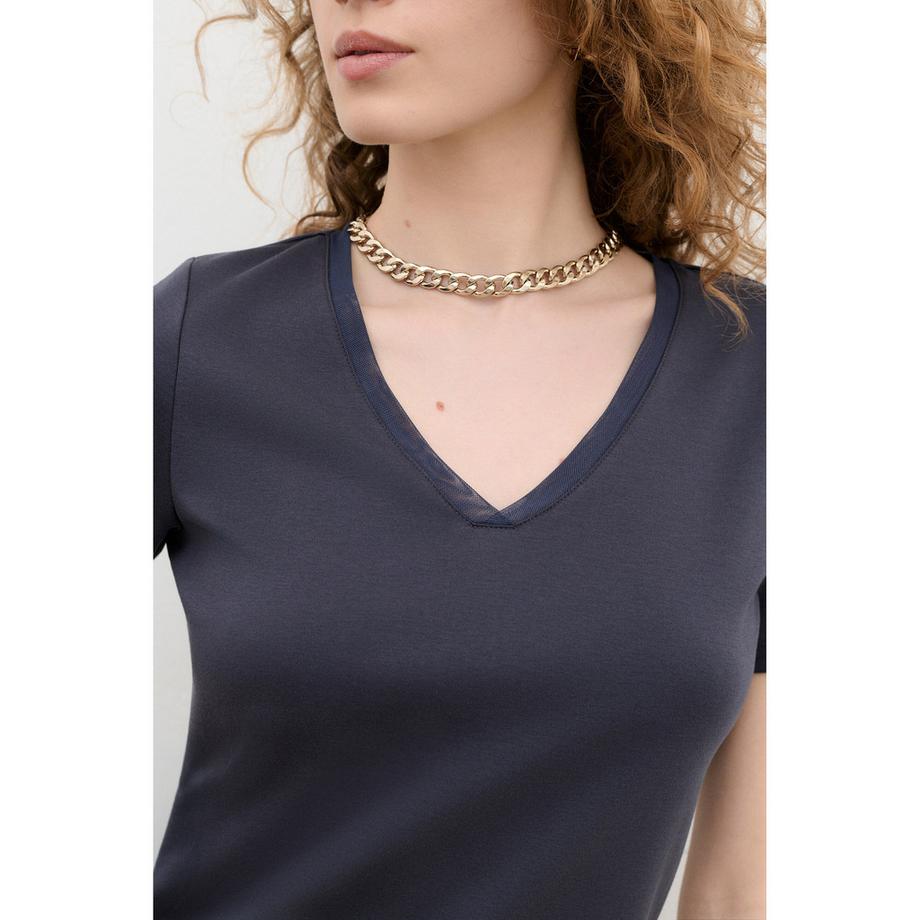 Caroll T-Shirt Manches Courtes Col V  