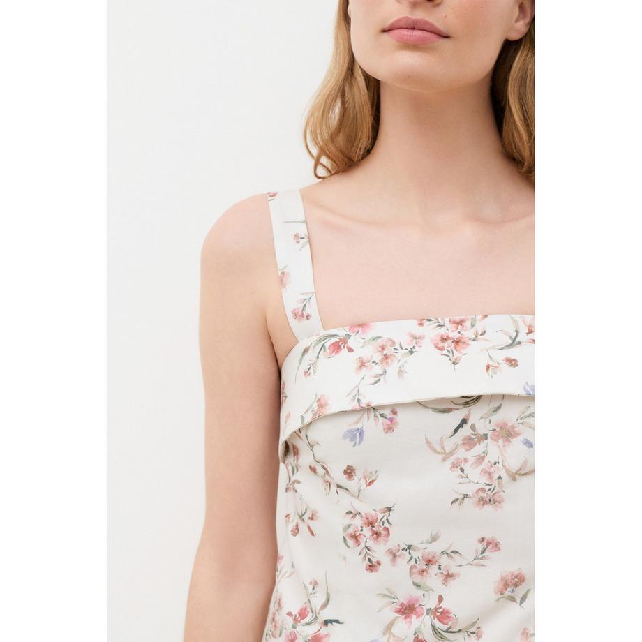 Caroll Top Court Imprimé Floral  
