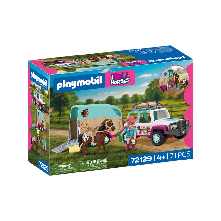 72129 Véhicule avec remorque
