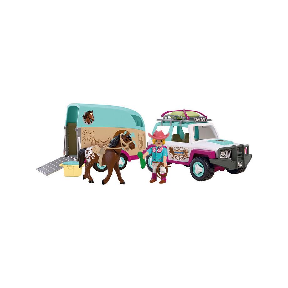 Playmobil  72129 Véhicule avec remorque 