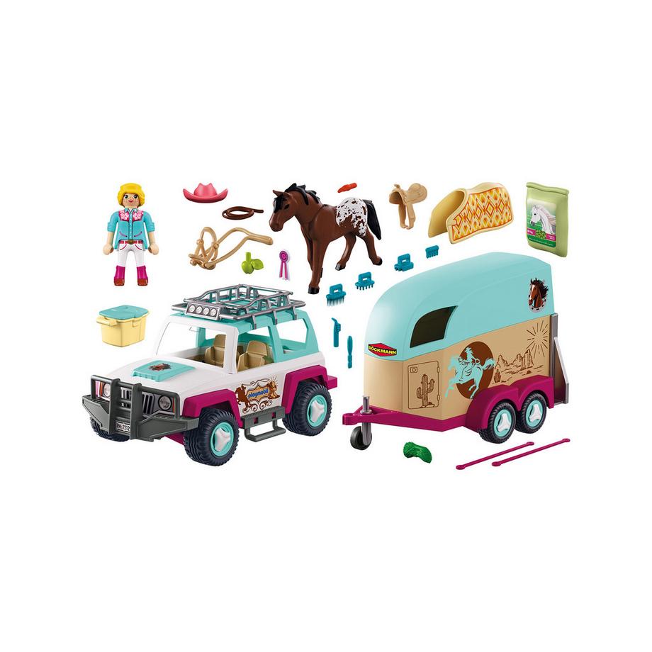 Playmobil  72129 Véhicule avec remorque 