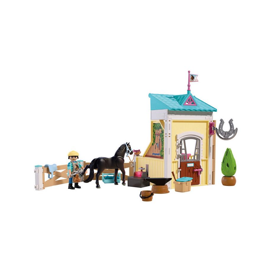 Playmobil  72131 Kleiner Stall mit Hufschmied 