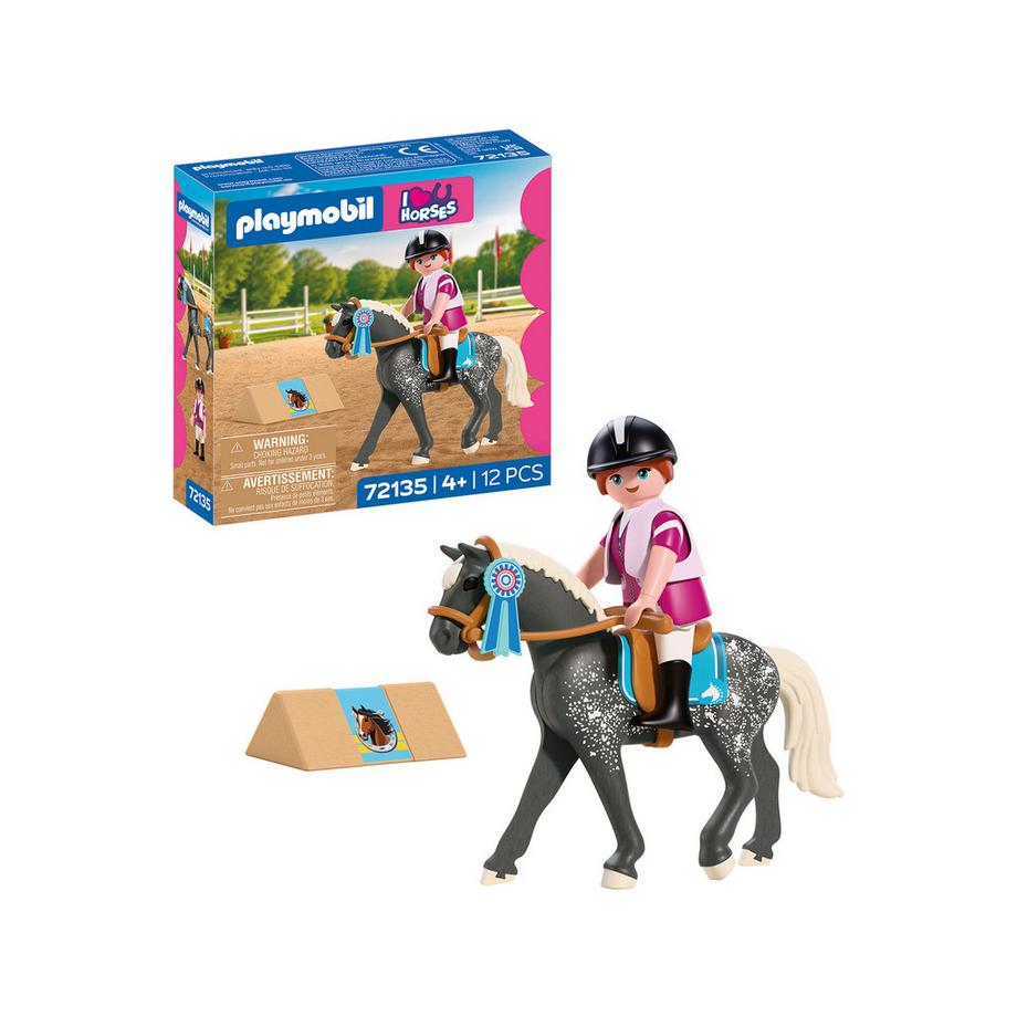 Playmobil  72135 Cheval de concours sauts 
