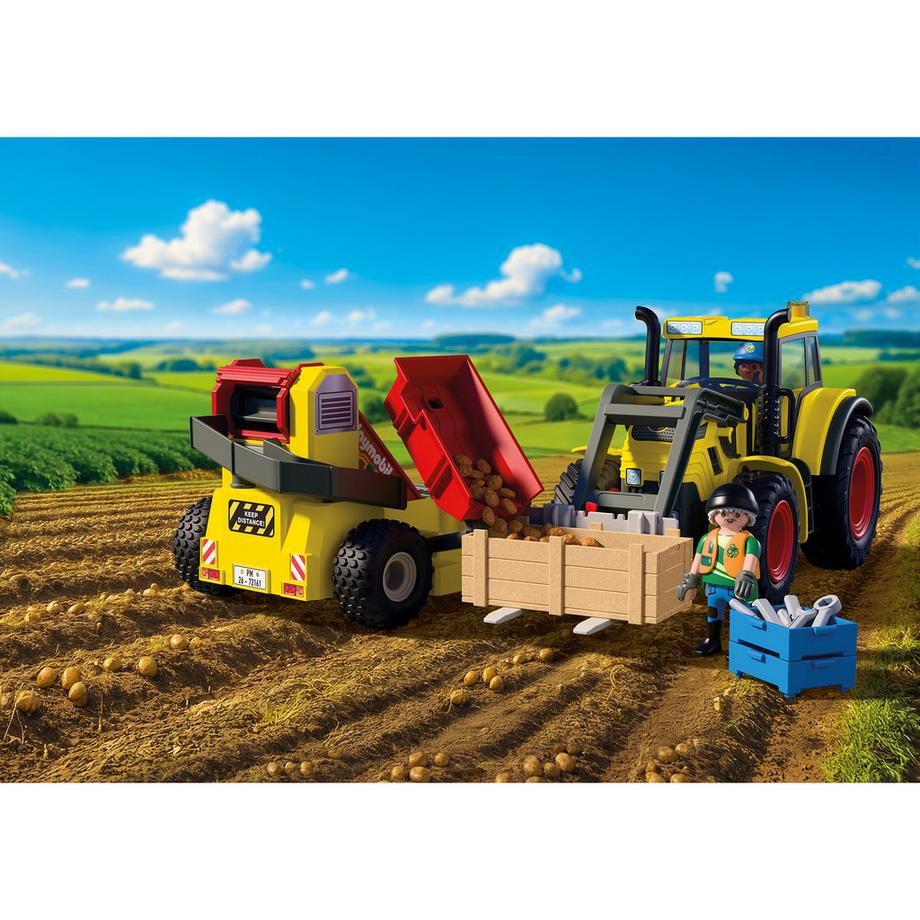 Playmobil  72161 Trattore con scavapatate 