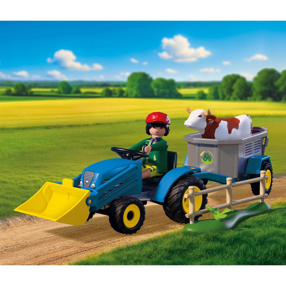 Playmobil  72163 Piccolo trattore con voltafieno 