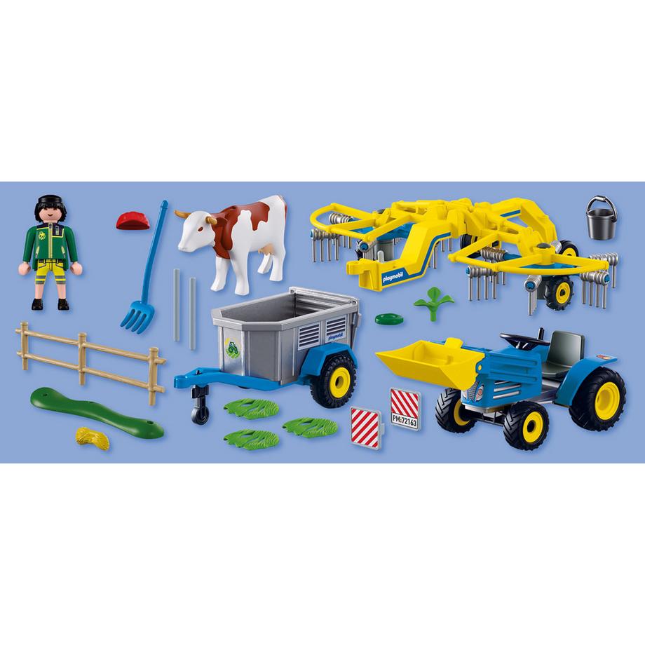 Playmobil  72163 Piccolo trattore con voltafieno 