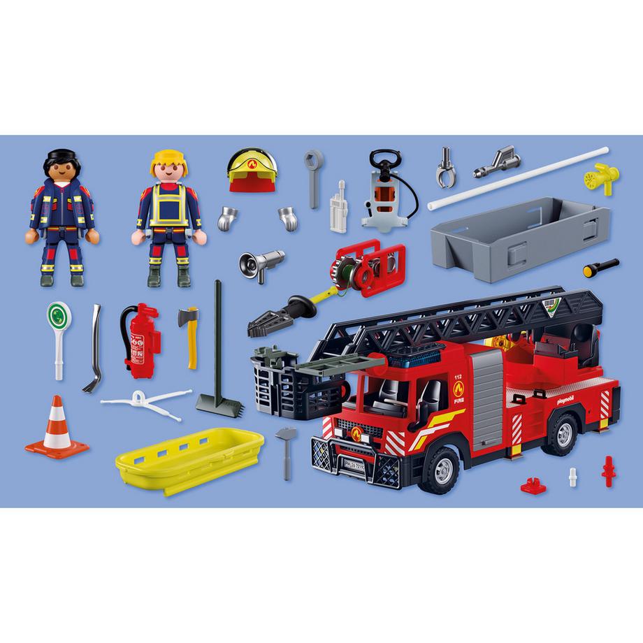 Playmobil  72192 Feuerwehr-Leiterfahrzeug 