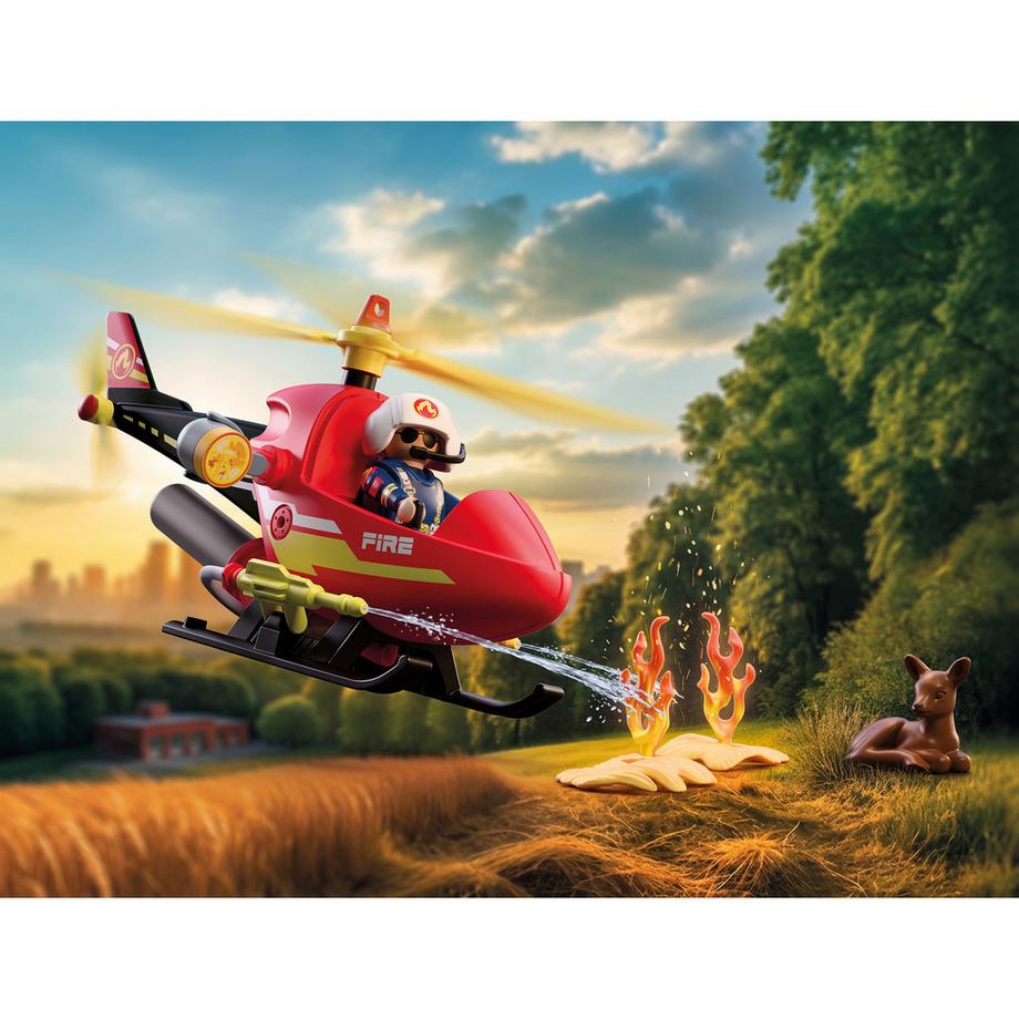 Playmobil  72196 Feuerwehr-Helikopter 