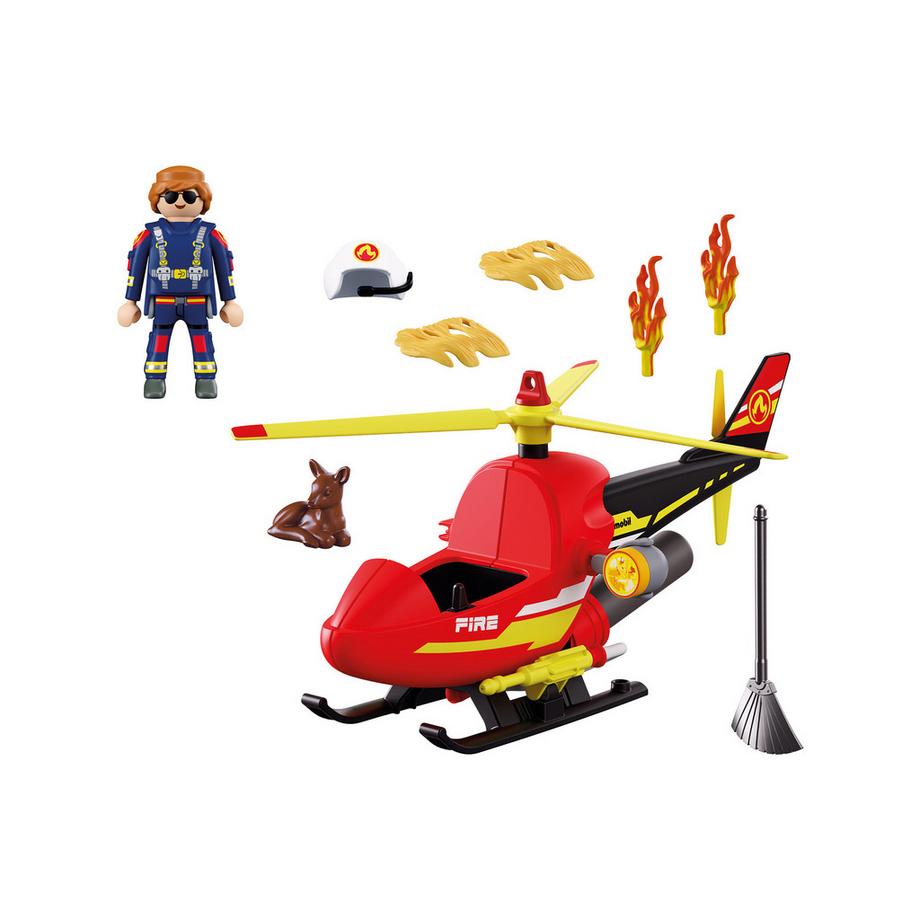 Playmobil  72196 Feuerwehr-Helikopter 
