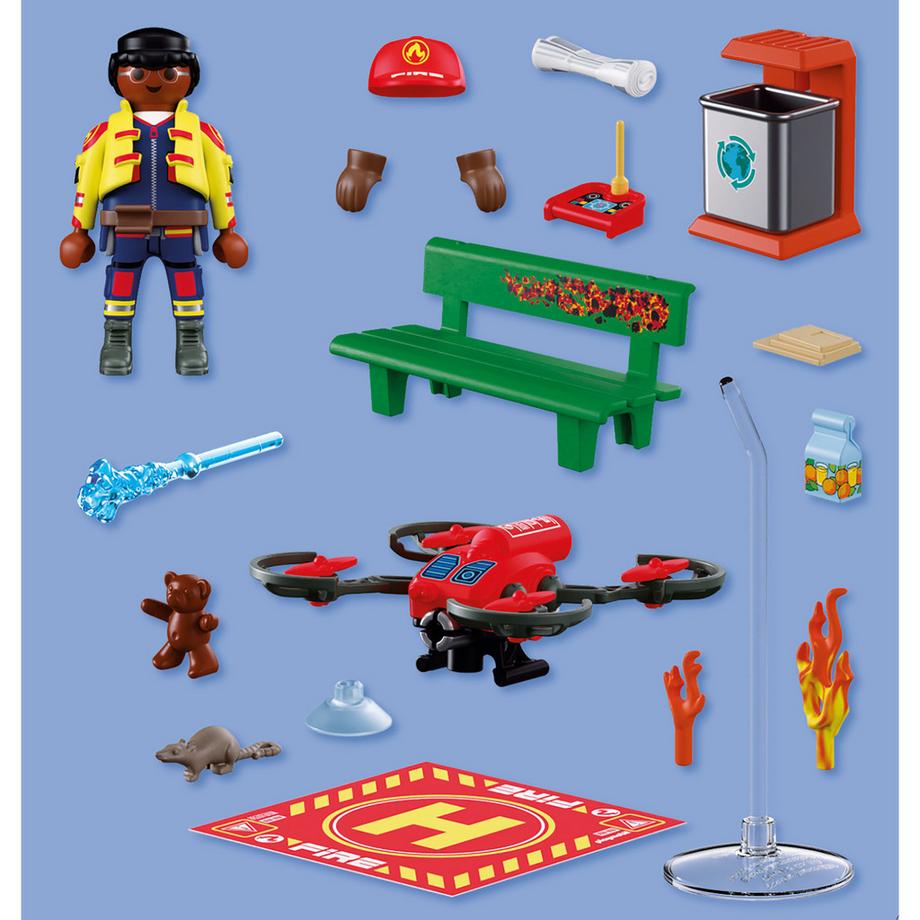 Playmobil  72197 Feuerwehr-Löschdrohne 