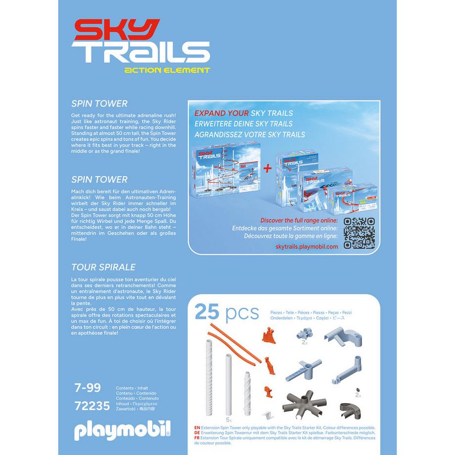 Playmobil  72235 Sky Trails Tour Spirale 