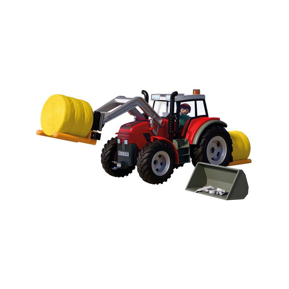 Playmobil  72305 Grosser Traktor mit Heuballen 
