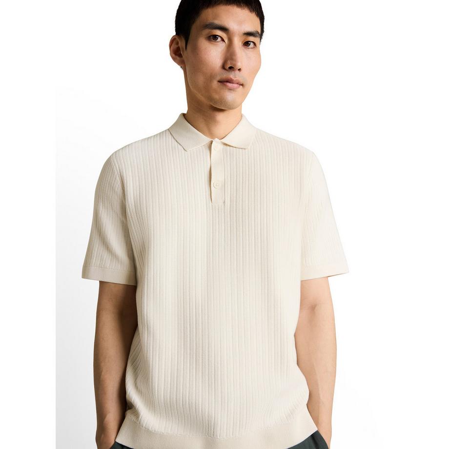 TOM TAILOR Polo Slim Fit Manches Courtes  