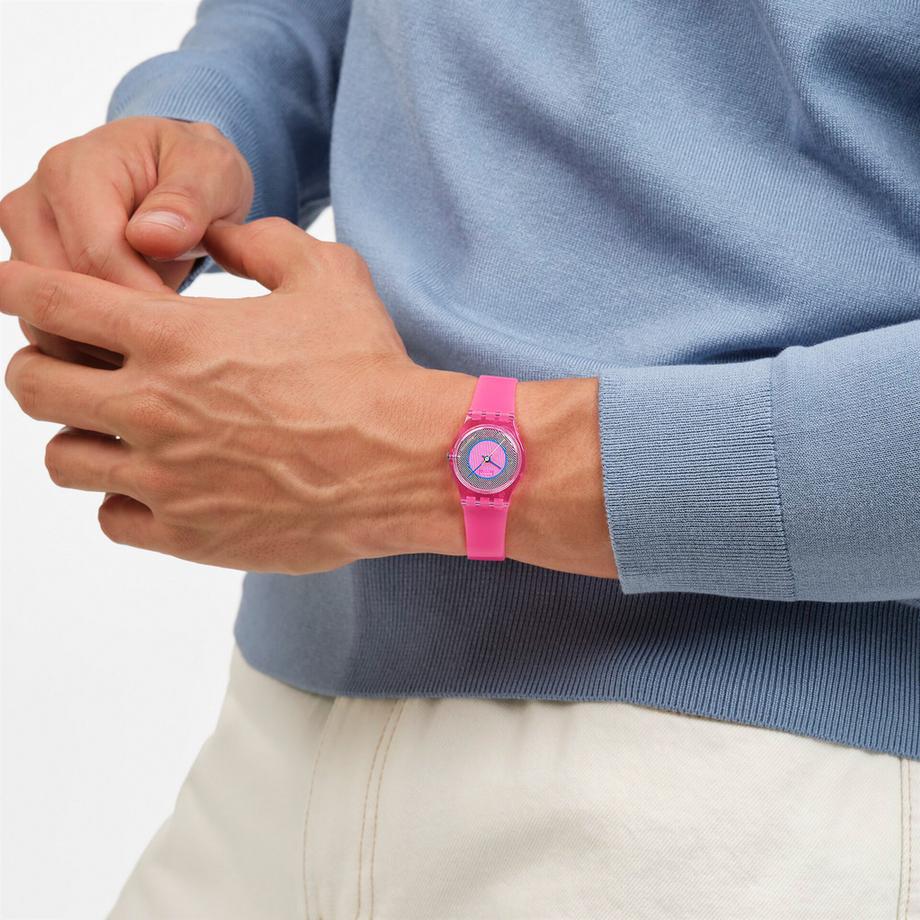 swatch PRISMATICALLY PINK Horloge analogique 
