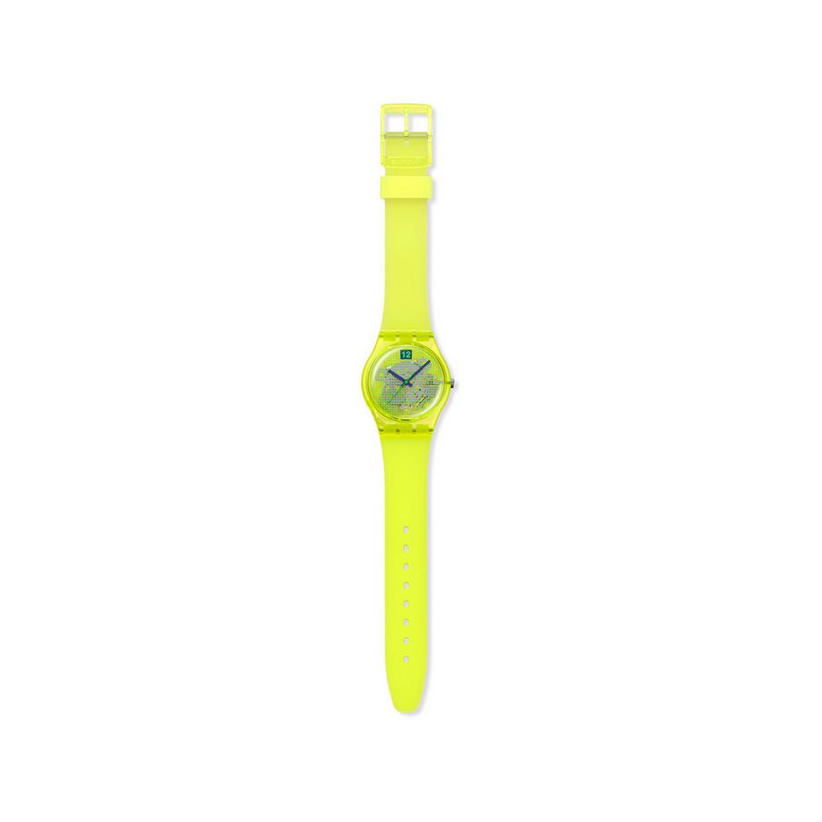 swatch LUMINOUSLY LEMON Horloge analogique 