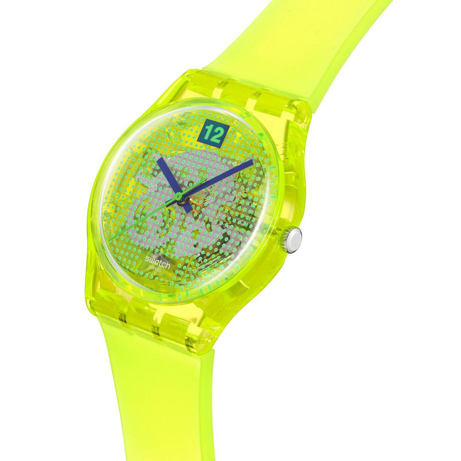 swatch LUMINOUSLY LEMON Horloge analogique 