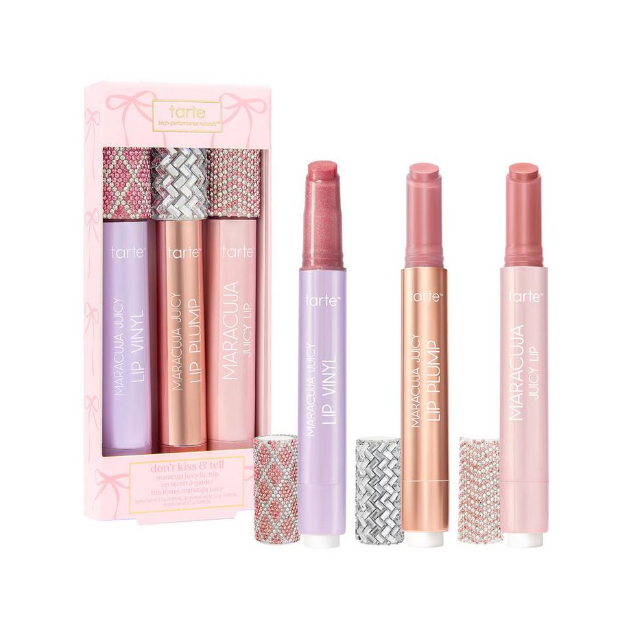 Don't Kiss & Tell Maracuja Juicy Lip Trio - Set Levres