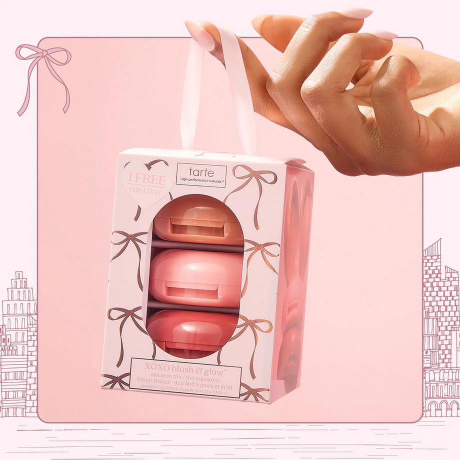 tarte  XOXO Blush & Glow™ Macaron Trio - Set Blush 