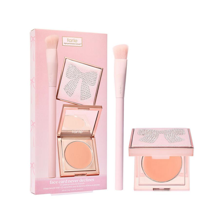 Face Card Never Declines CC Undereye & Brush - Set Anti-Cernes