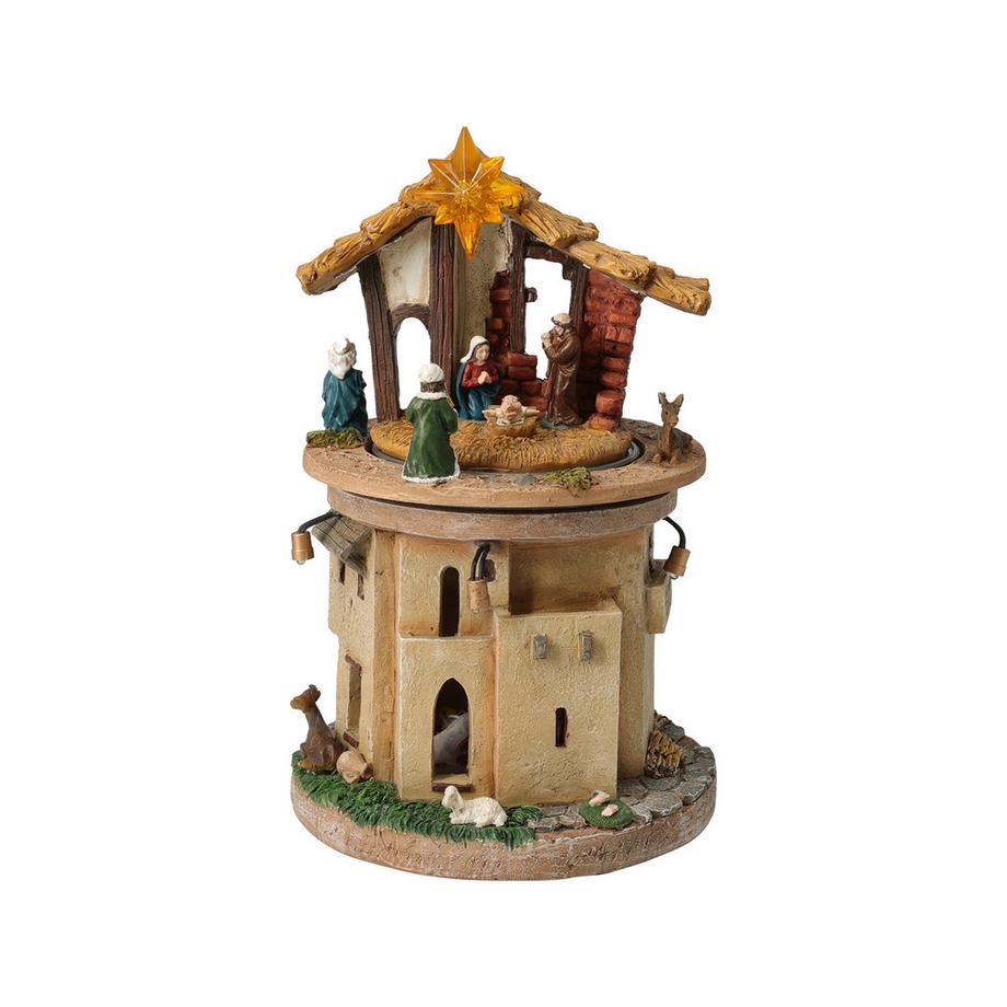 Manor Home Objet lumineux WEIHNACHTSSZENE 