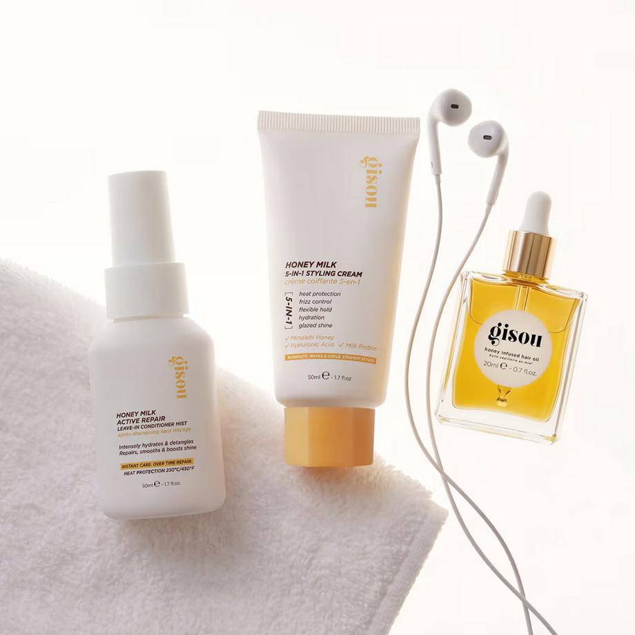 GISOU  Honey Milk Active Repair - Leave-In-Pflegespray in Reisegrösse 