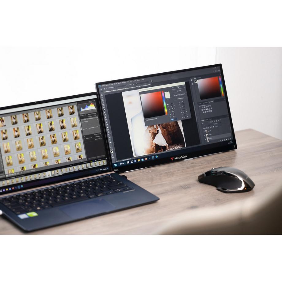 Verbatim Portable Monitor Monitor 