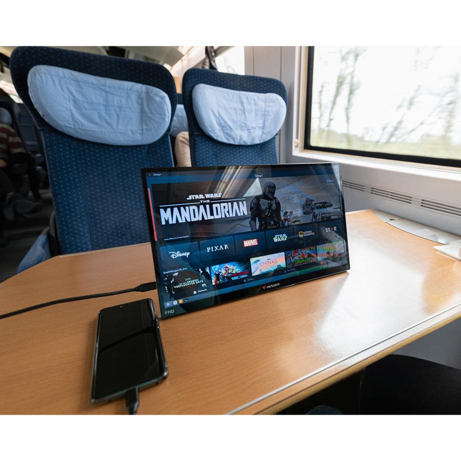 Verbatim Portable Monitor Monitor 