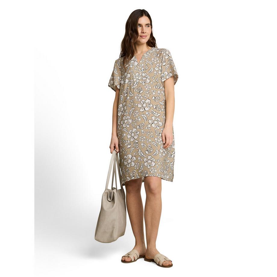 TOM TAILOR Kurzarm V-Ausschnitt Kleid  