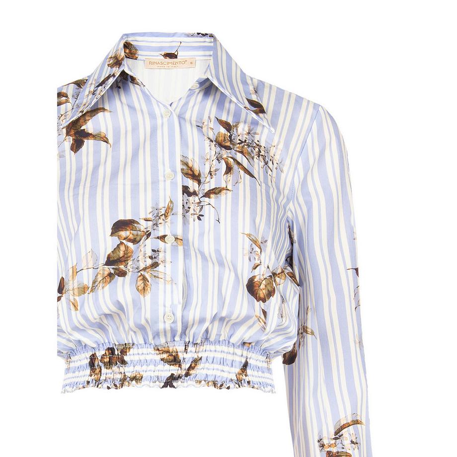 RINASCIMENTO Blouse à rayures et motif floral  