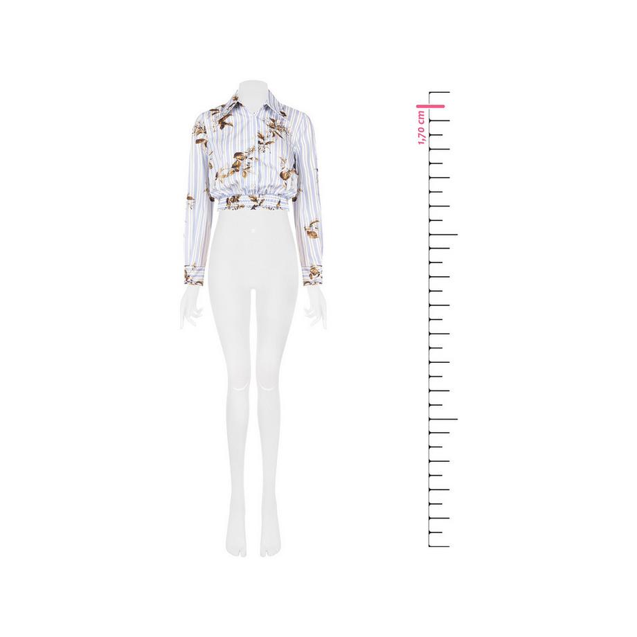 RINASCIMENTO Blouse à rayures et motif floral  
