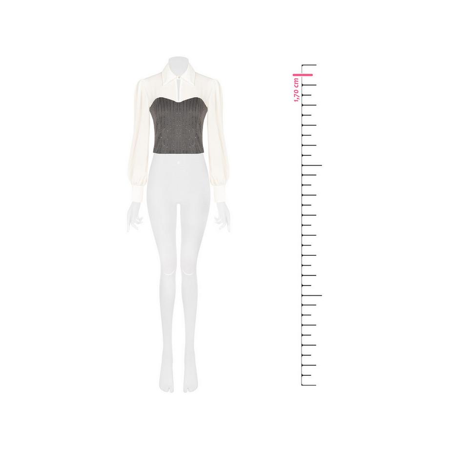 RINASCIMENTO Blouse Corset à Contraste  
