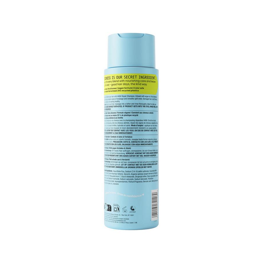 HASK  Shampoing Réparateur à l'Huile d'Argan 