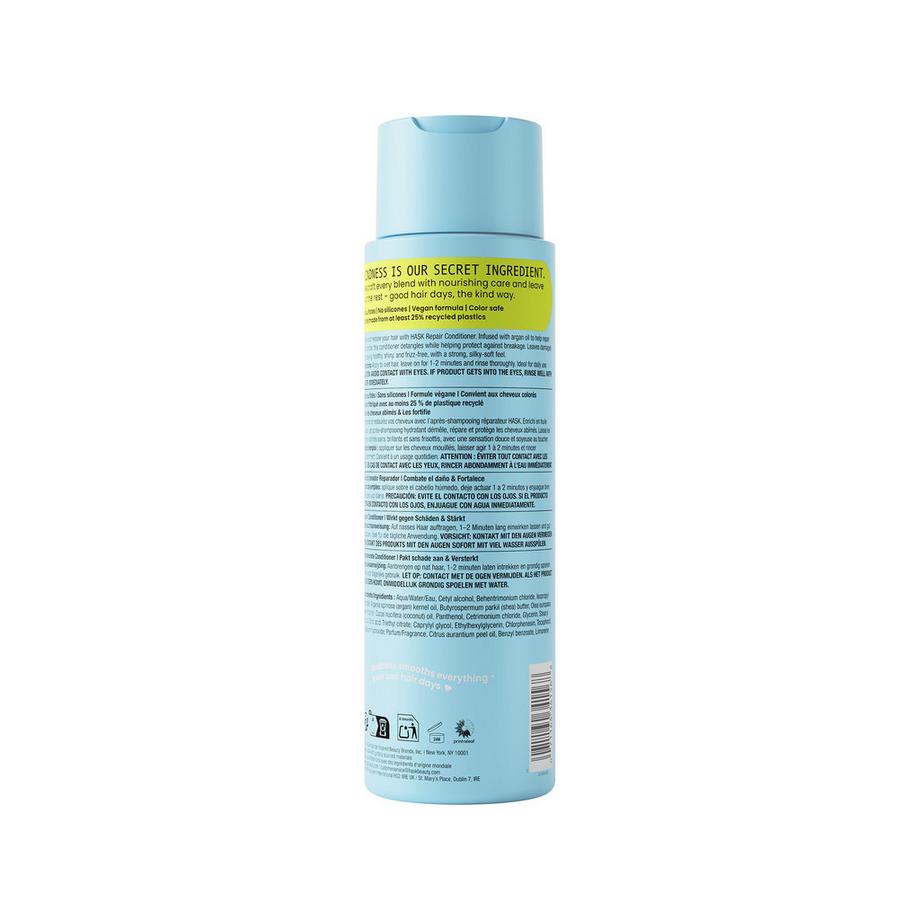 HASK  Après-shampoing Réparation + Huile d'argan 