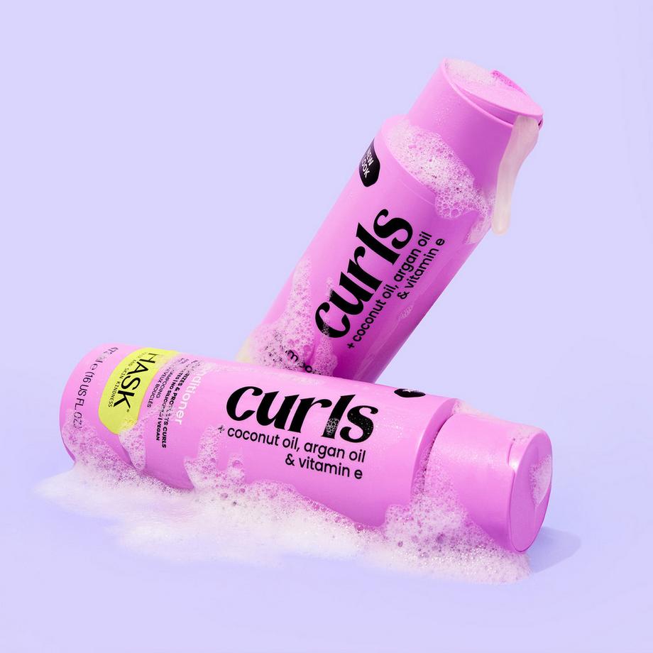 HASK  Curls + Coconut, Argan, & Vitamin E Oils Conditioner 