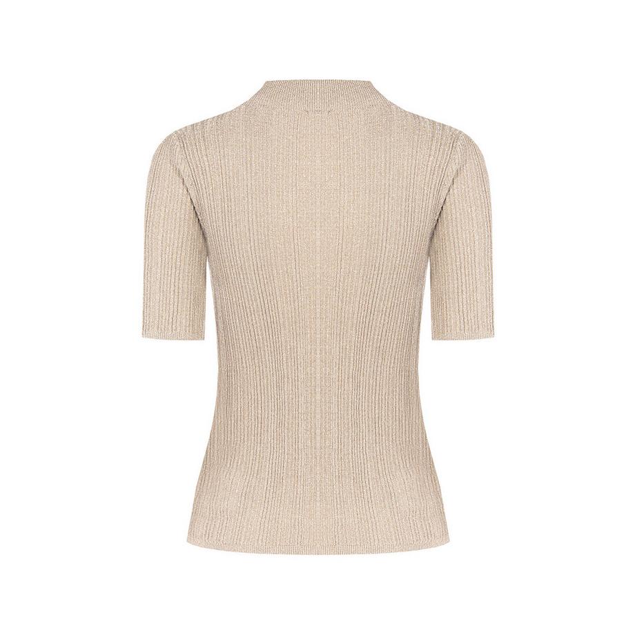 RINASCIMENTO Pull tricoté côtelé avec détail boutonné  