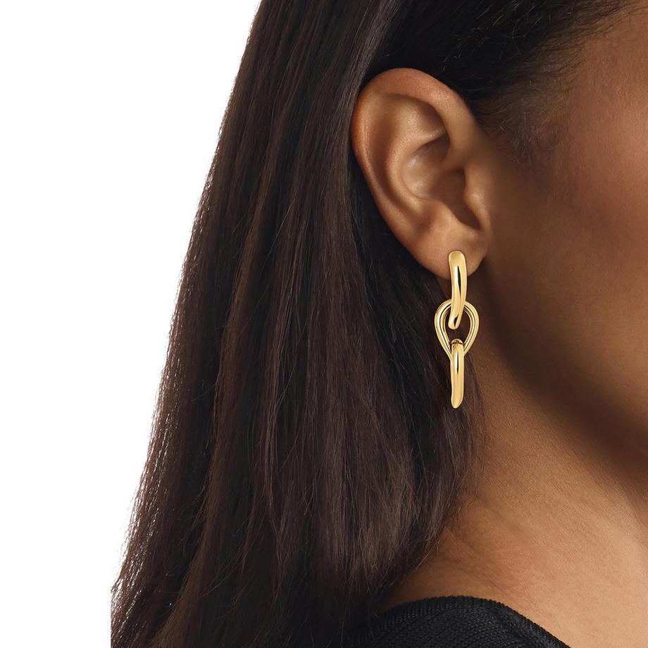 Calvin Klein SCULPTURED DROPS Ohrringe 