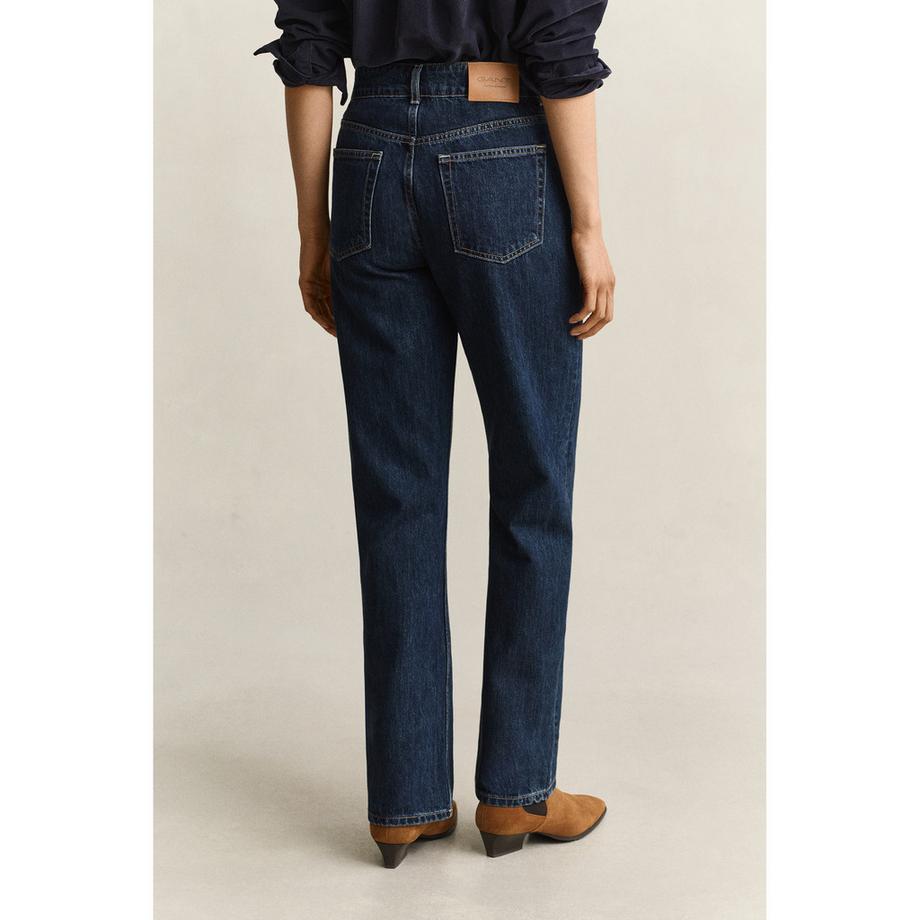 GANT Pantaloni Vita Alta Gamba Dritta  