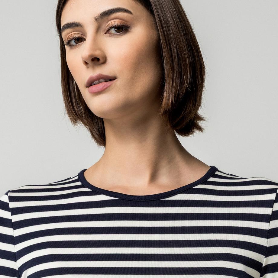 GANT Langarm-Bluse mit Streifen  