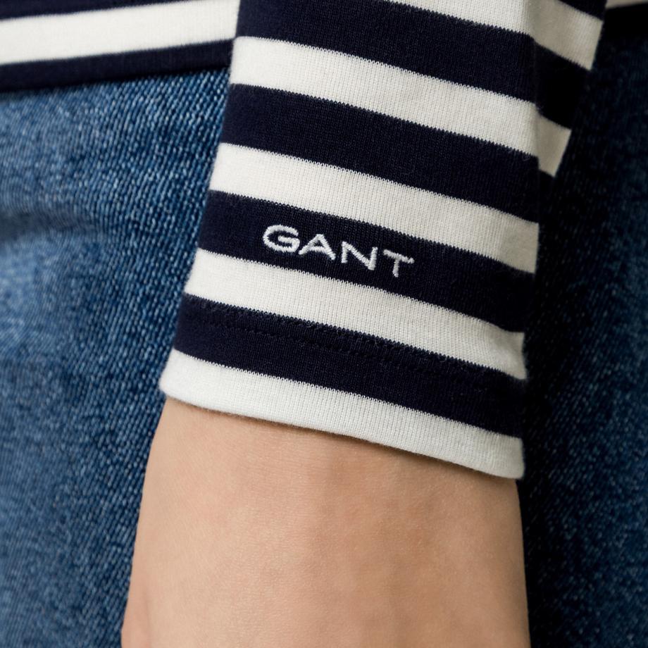GANT Langarm-Bluse mit Streifen  